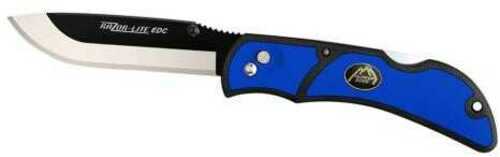 Outdoor Edge Knife Razor Lite Edc Blue Blister Model: RLU-40C